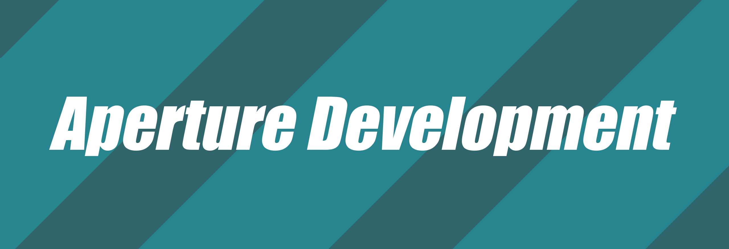 Aperture Development - Qualität ist unser Standard banner