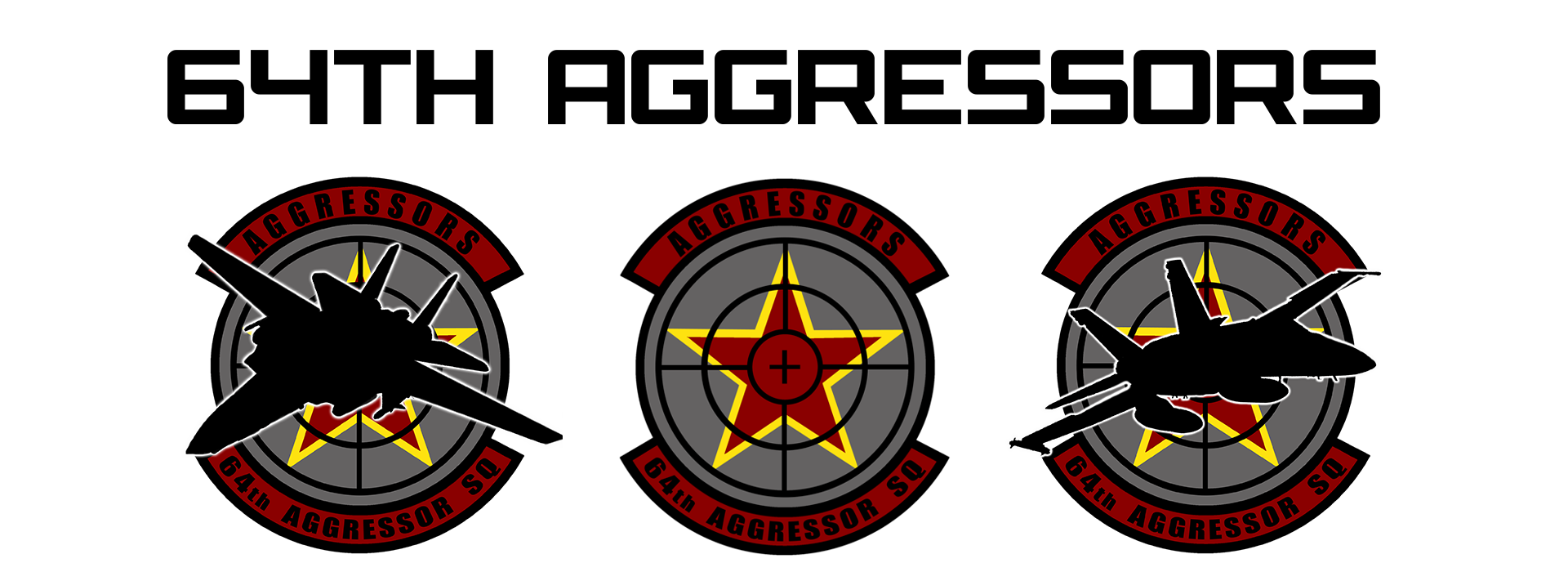 64th Aggressors Squadron banner