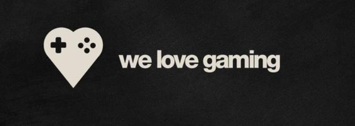 ♥ We love gaming ┌( ಠ_ಠ)┘ banner