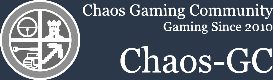 Chaos Gaming Community banner