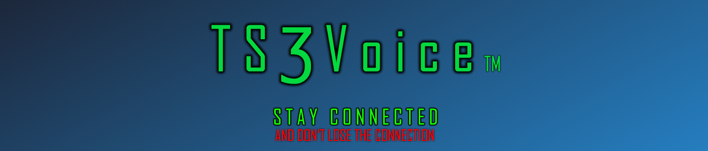 ★ [ PUBLIC ] T S Ʒ V O I C E ™ - Global — ts3voice.eu [ 24/7 ] ☰ banner