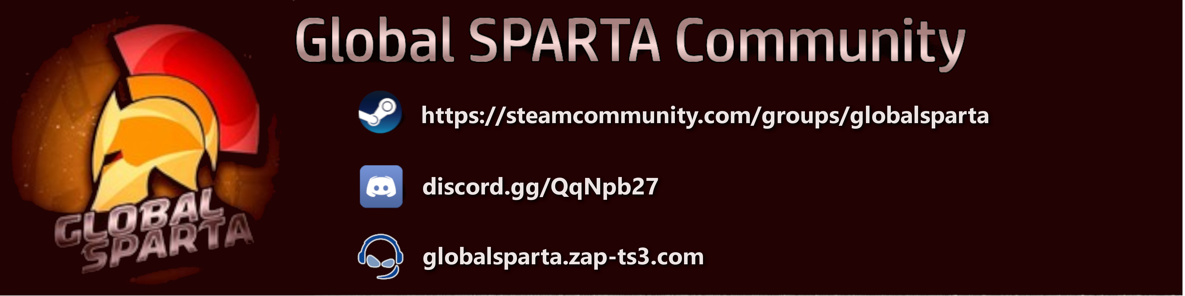 GlobalSPARTA Community Schutzbunker banner