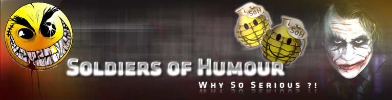 .:: Soldiers of Humour ::. banner
