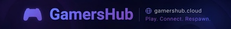 GamersHub · Play. Connect. Respawn. banner