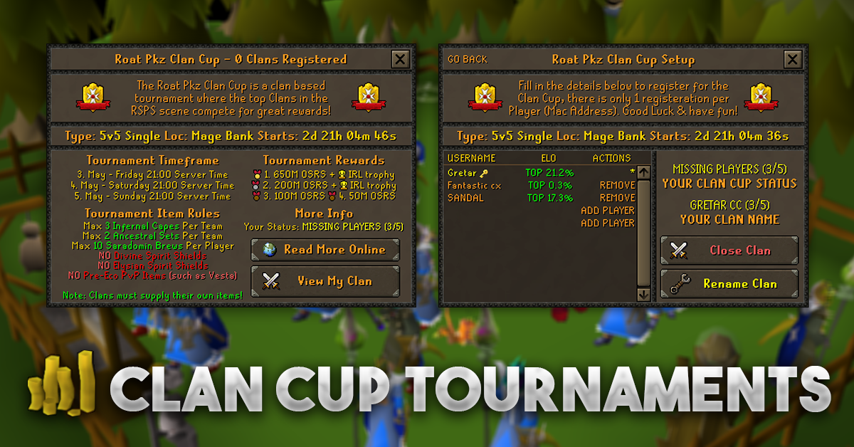 ROAT PKZ OSRS PKING screenshot