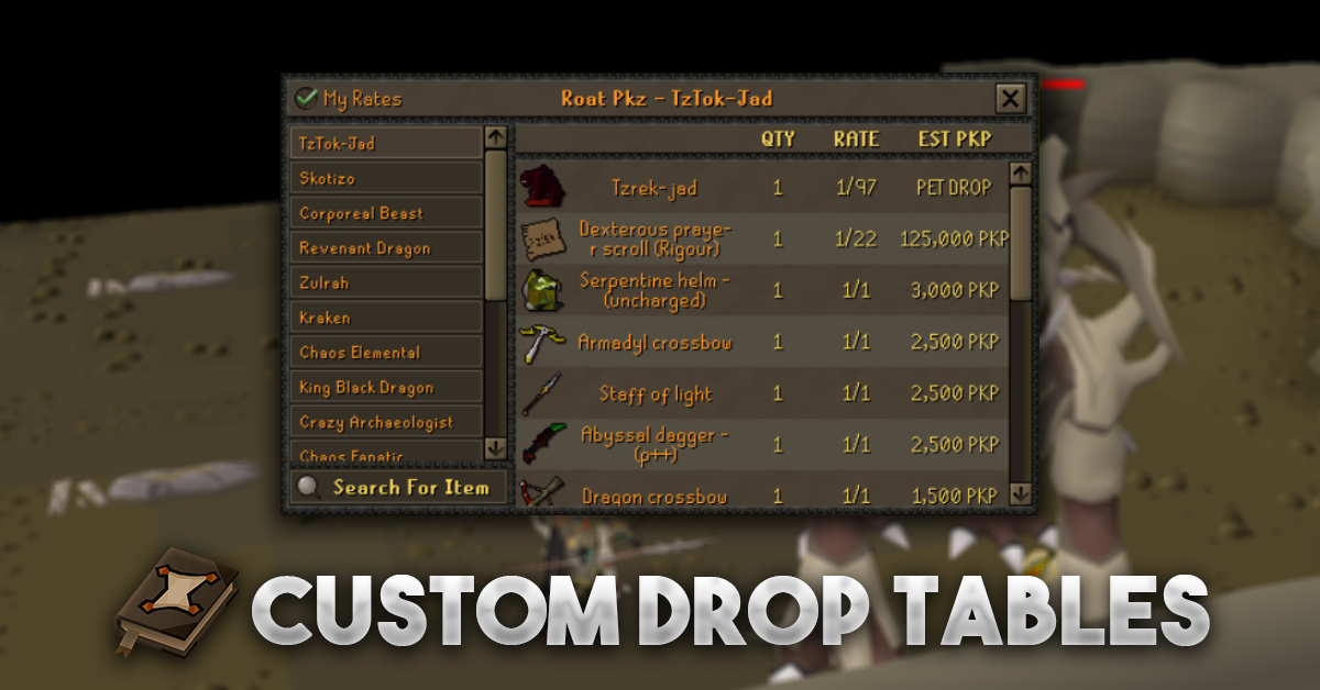 ROAT PKZ OSRS PKING screenshot