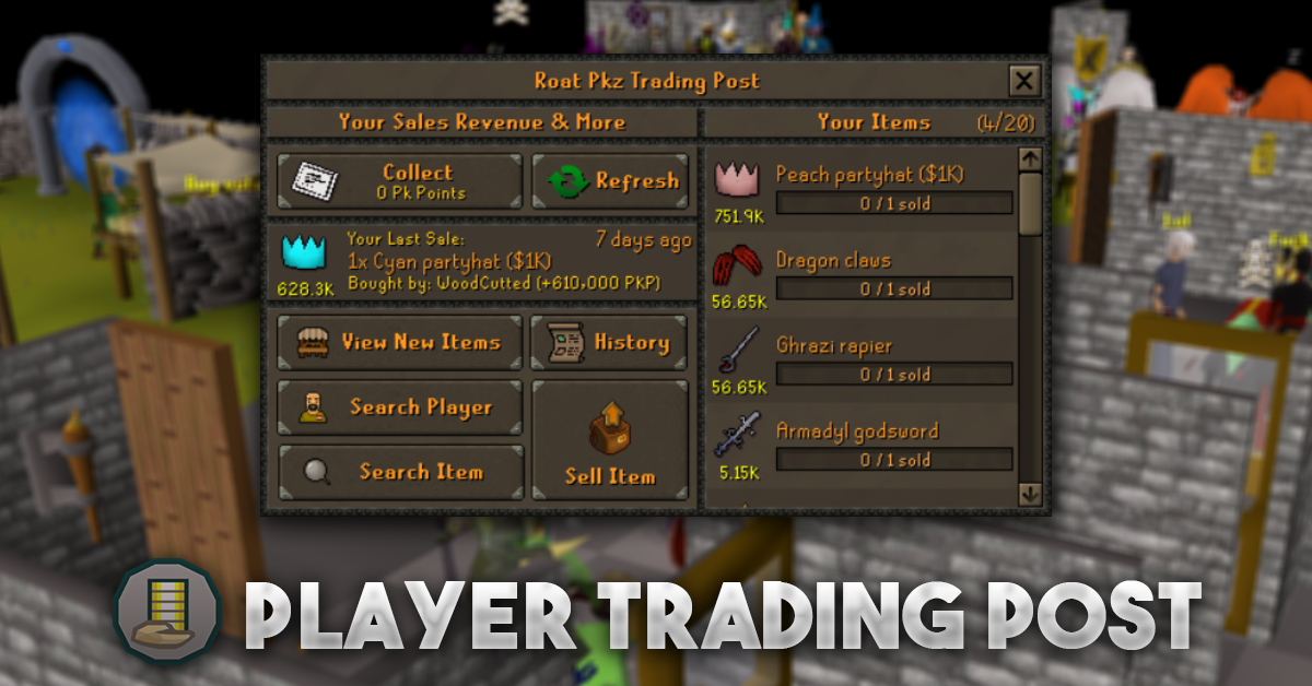 ROAT PKZ OSRS PKING screenshot