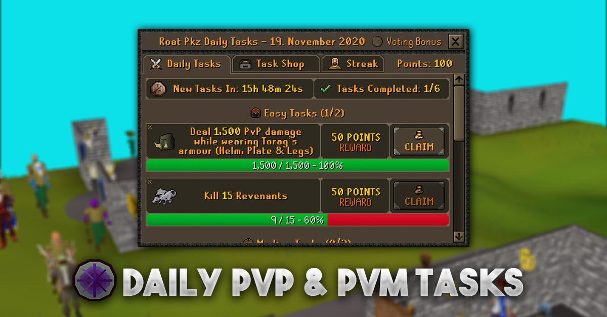 ROAT PKZ OSRS PKING screenshot