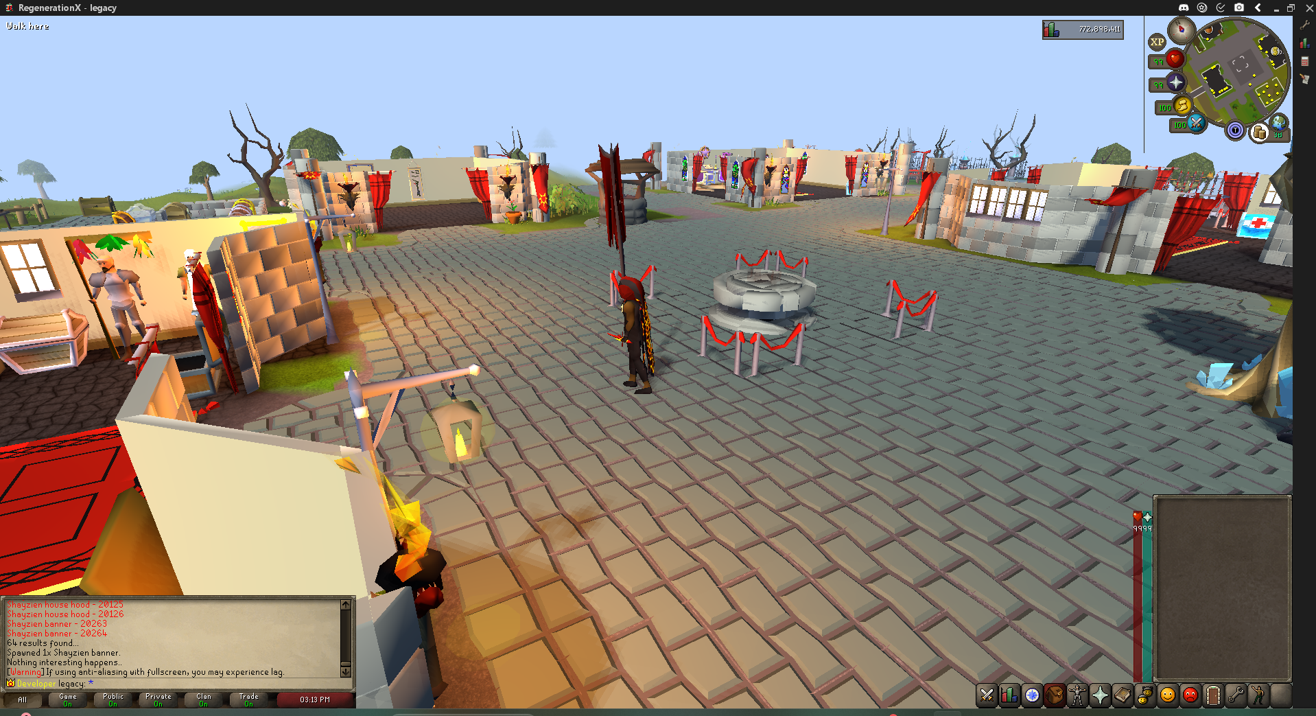 RegenerationX screenshot