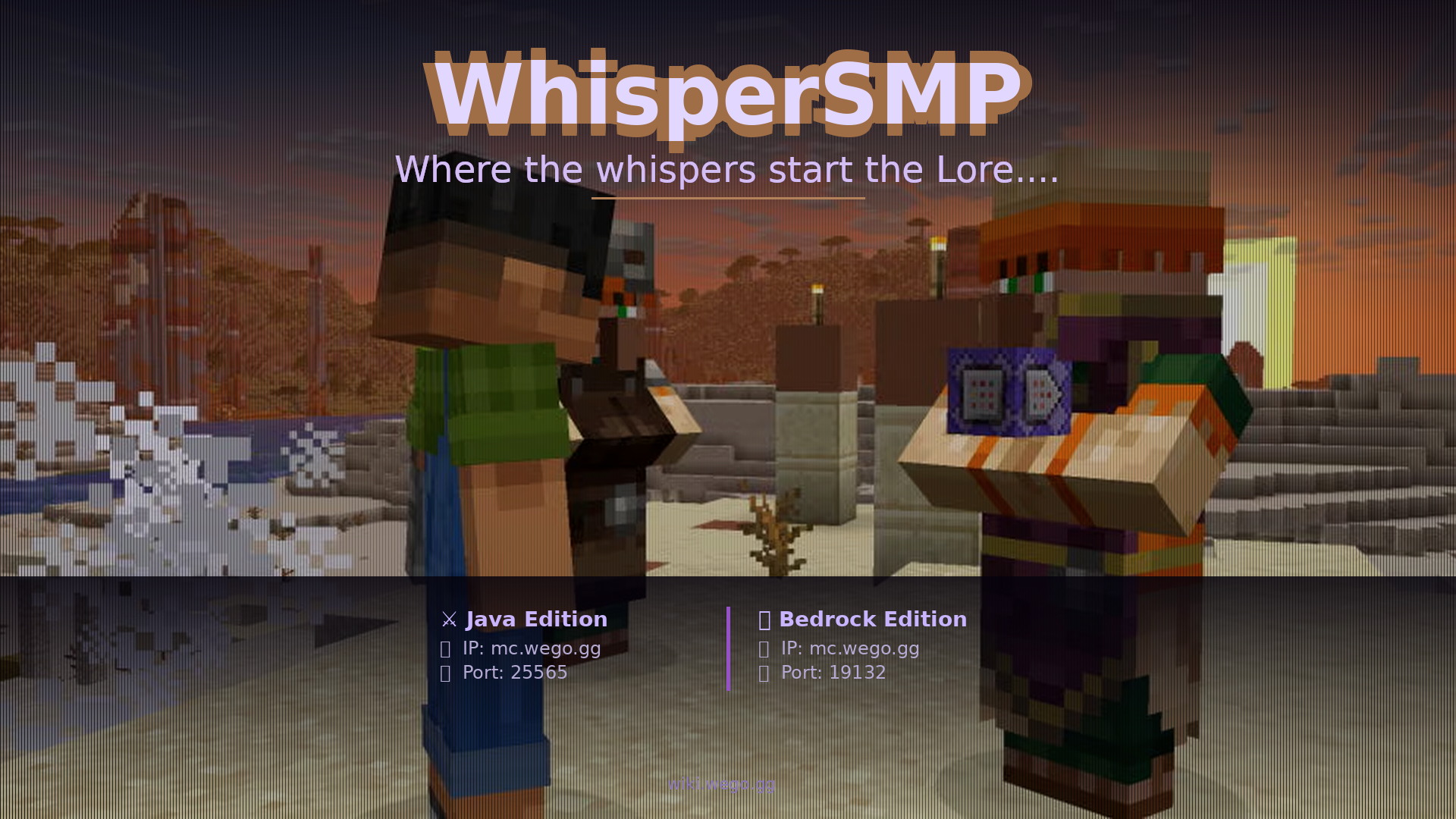 WhisperSMP WEGO screenshot