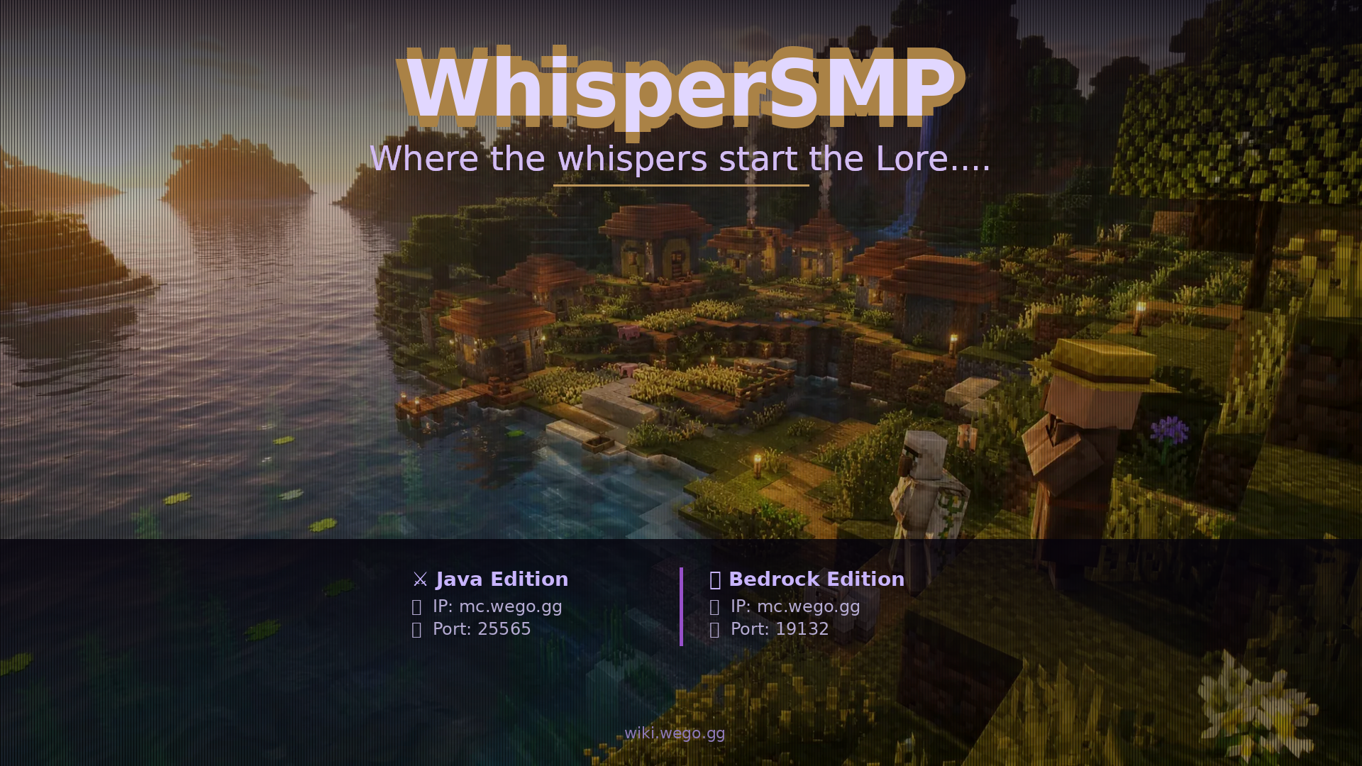 WhisperSMP WEGO screenshot