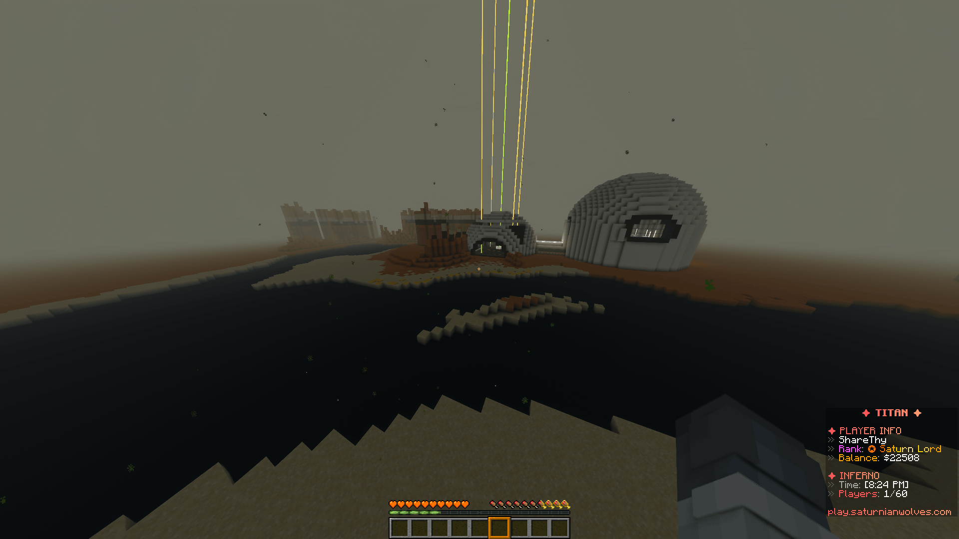 Saturnian Wolves SMP screenshot