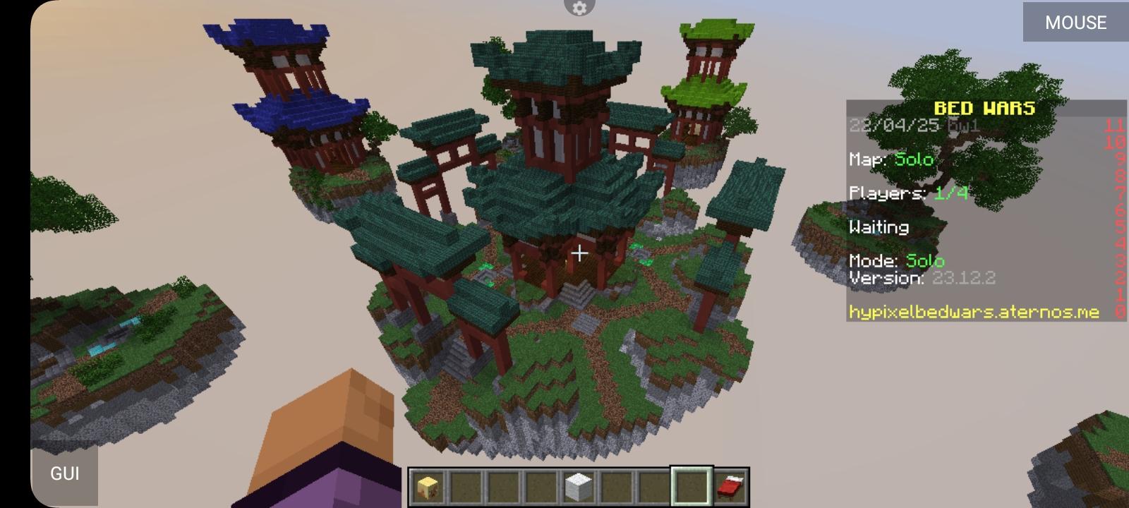 Cracked HypixelBedwars screenshot