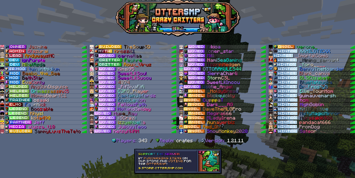 OtterSMP screenshot