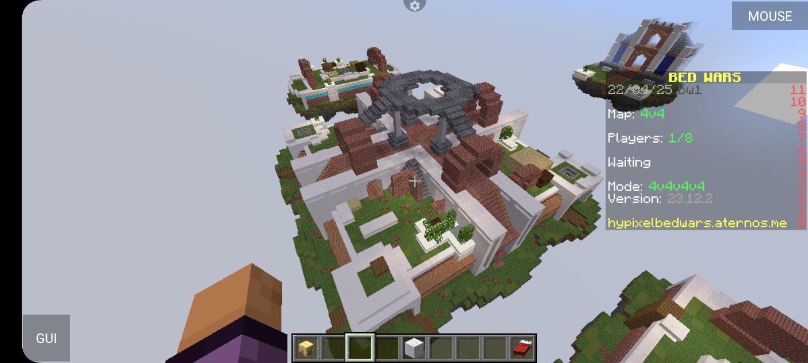 Cracked HypixelBedwars screenshot