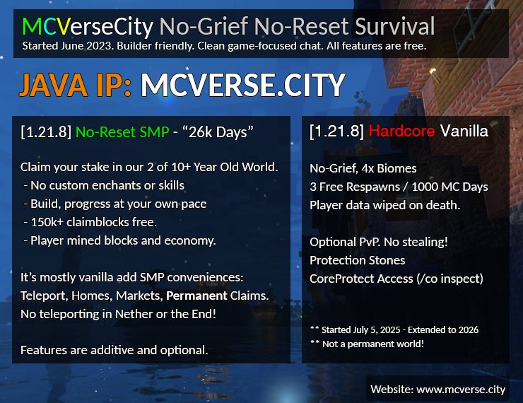 MCVerse screenshot