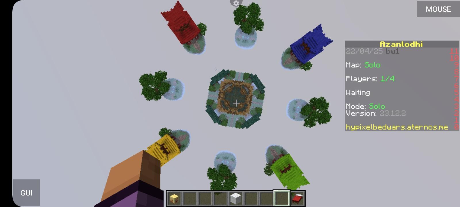 Cracked HypixelBedwars screenshot