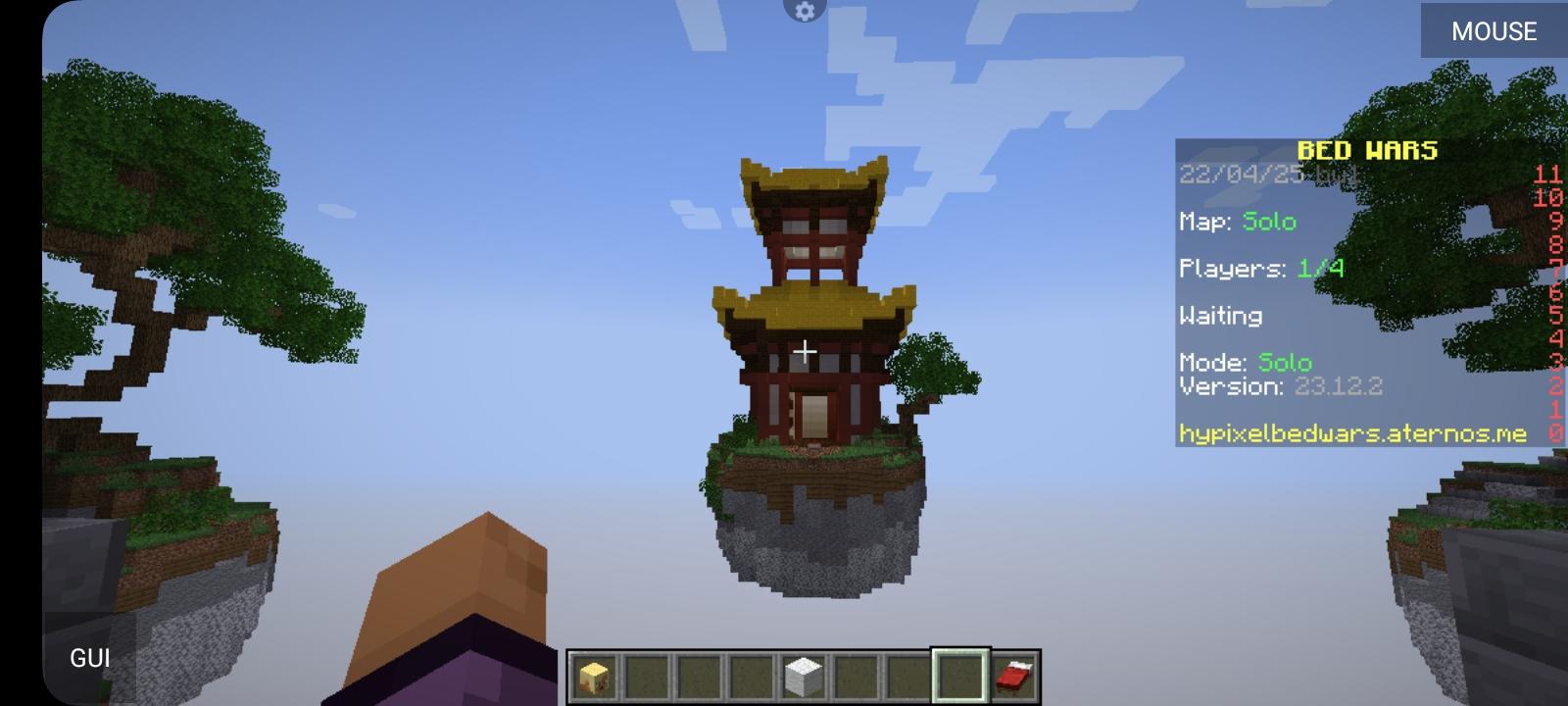 Cracked HypixelBedwars screenshot