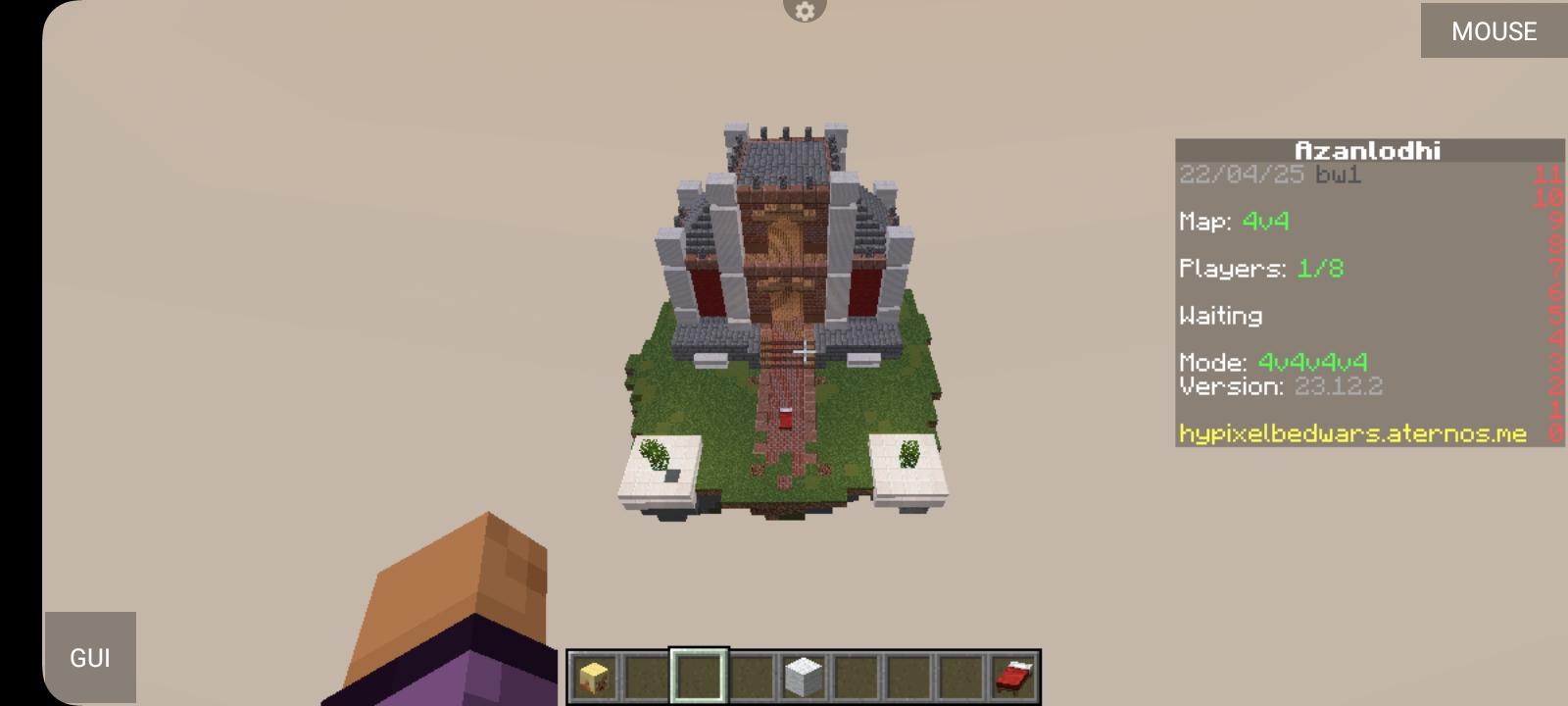 Cracked HypixelBedwars screenshot